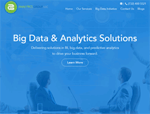 Tablet Screenshot of analyticsgroupllc.com